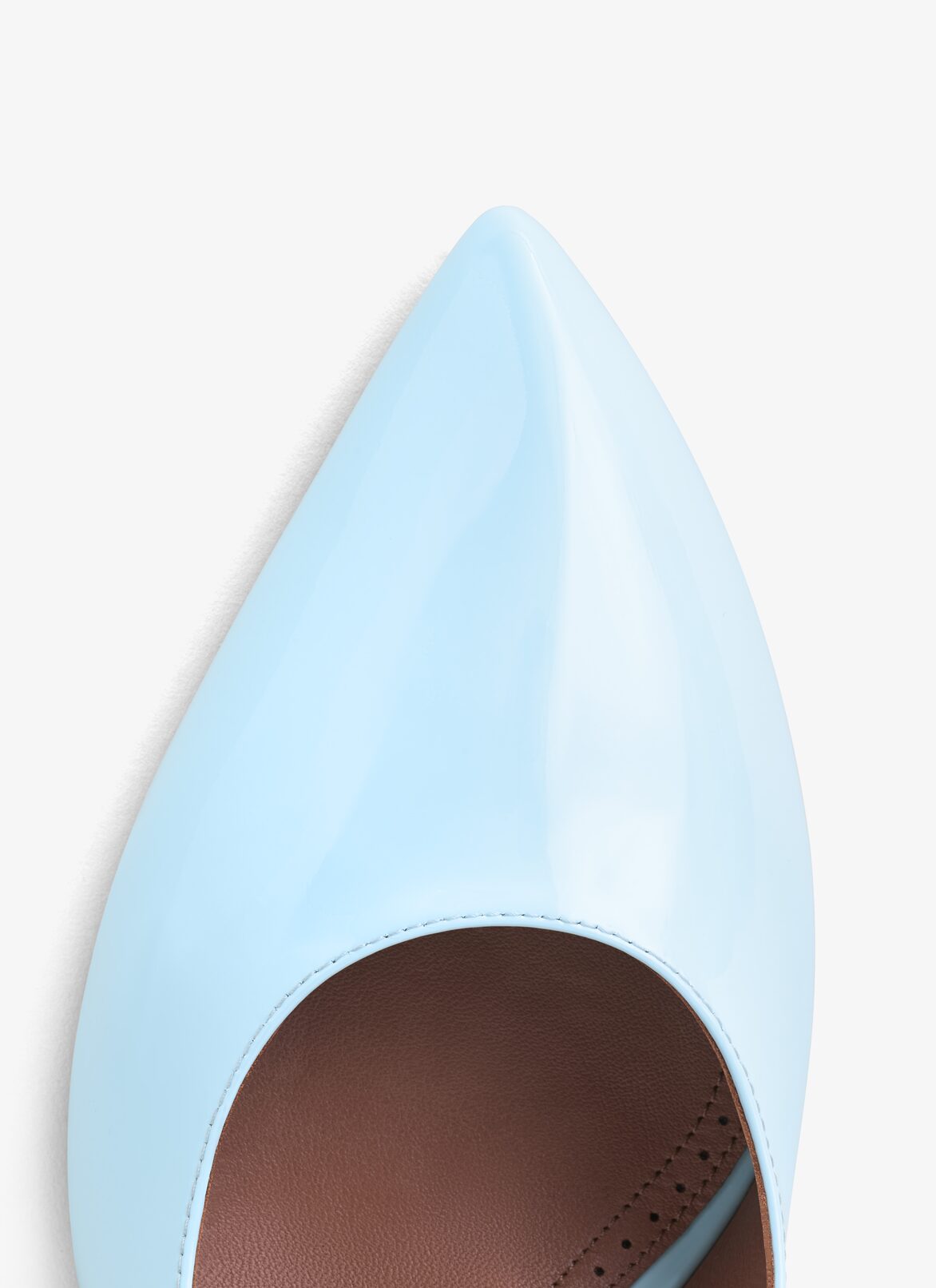SHARK PUMPS IN CALFSKIN ALAÏA BLUE SHARK PUMPS IN CALFSKIN
